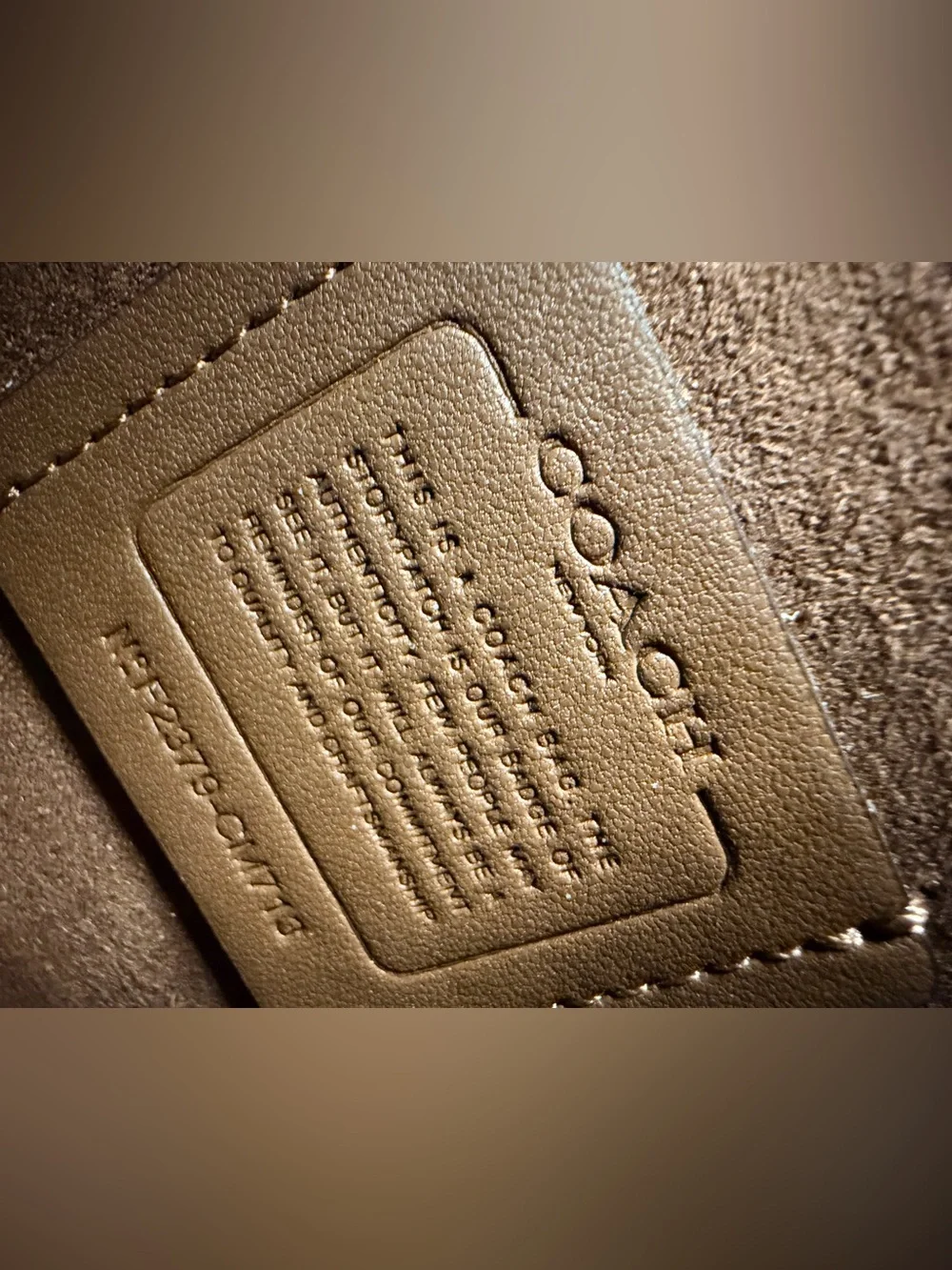 Coach Large Two-Tone Signature Morgan Shoulder or Cross Body Bag